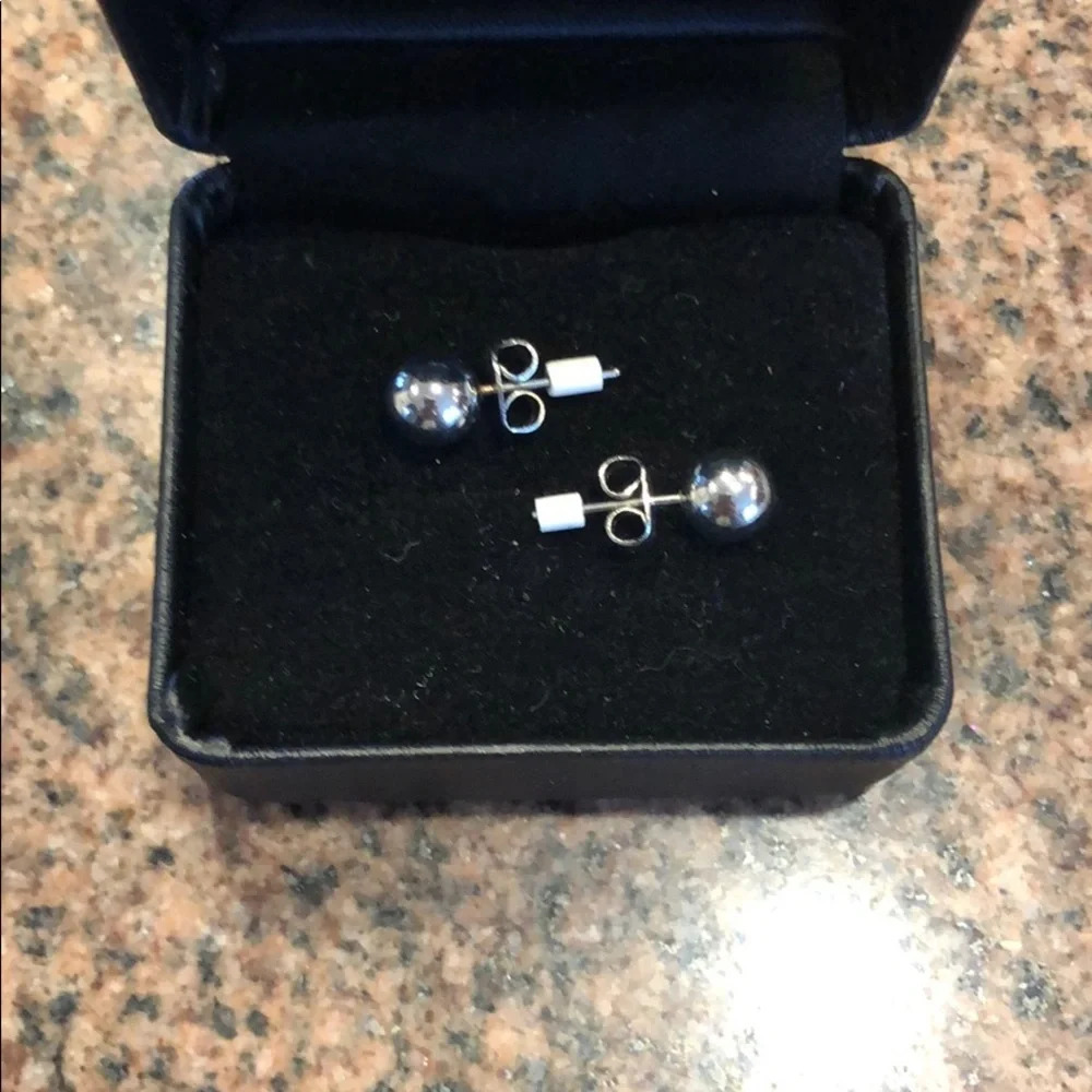 Medium Silver Studs - Picture 2 of 2